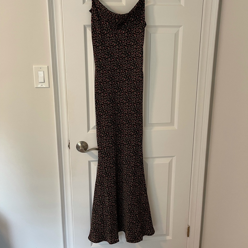 Satin Maxi Dress